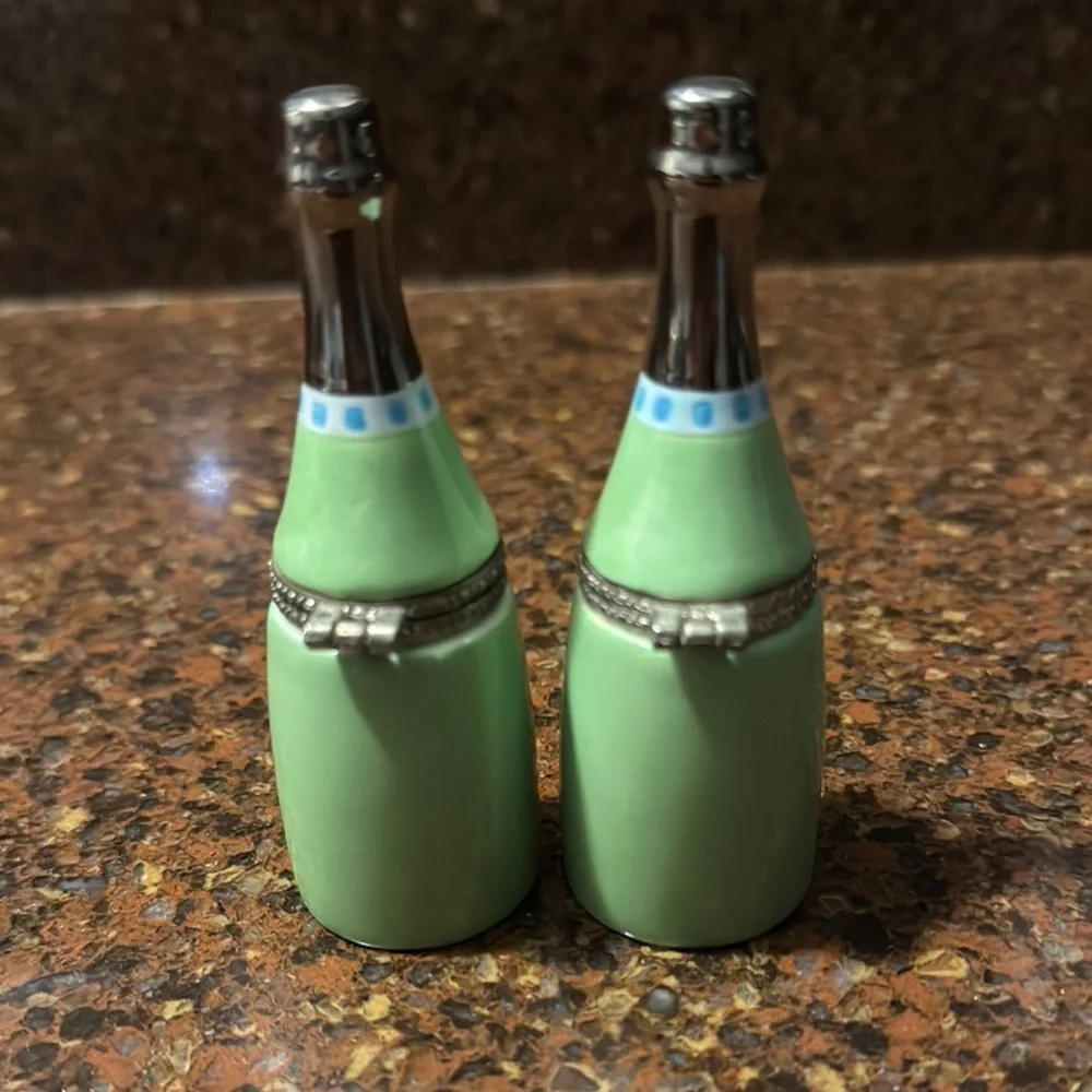 Hallmark Bubbly Champagne Trinket Boxes set of 2 - Picture 4 of 8